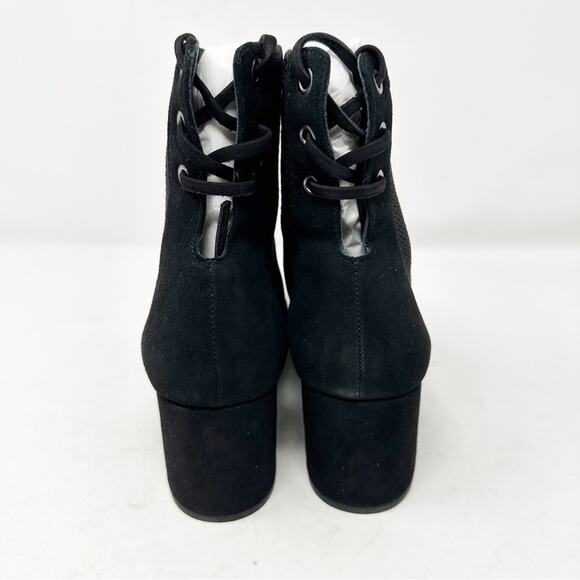 SCHUTZ Emilia Knit Lace Up Booties NWT in Size 9.5 - Picture 5 of 8